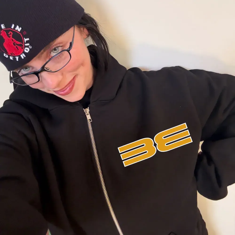 ضربني الصلب والناعم 2025 جولة نفس النمط سستة هوديس الرجال النساء الهيب هوب موضة الاتجاه زمم سترة للجنسين زمم بلوزات