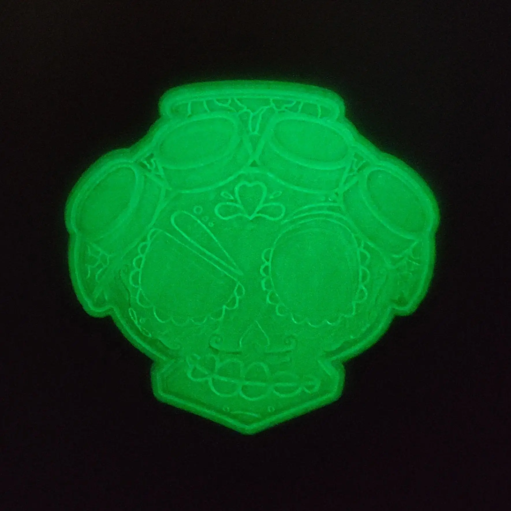 New product ideas Custom logo Creative Silicone Luminous Coasters Round Soft Rubber Fluorescent Drink Cup Mats Non-Slip Coasters