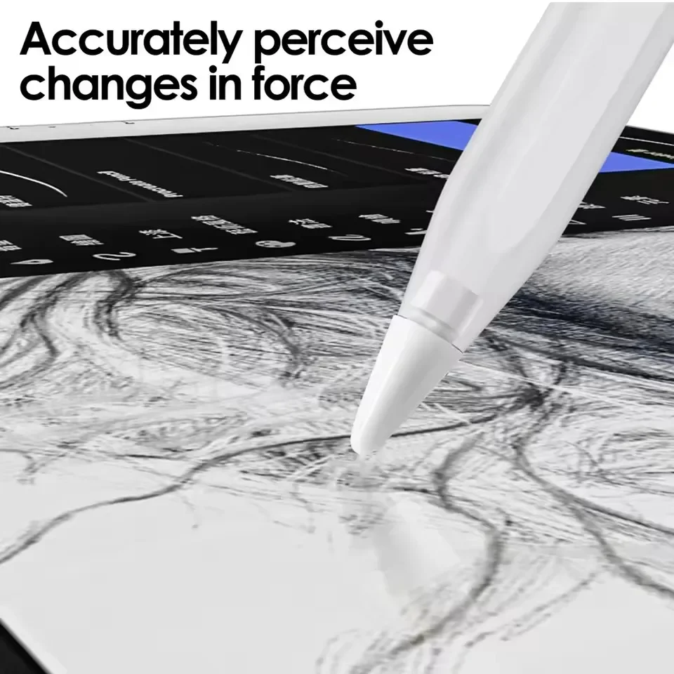 2H رؤوس مقاومة للاهتراء لقلم Apple 1st/2nd/USB-C/Pro طرف بديل لقلم iPad Pro 1/2 Stylus Precision Fine Nib