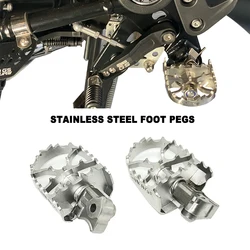 For BMW R1200GS LC R1250GS Adventure R1200 1250 GS 2014-2023 2021 2022 Stainless Steel Foot Pegs FootRest Footpegs Foot rest