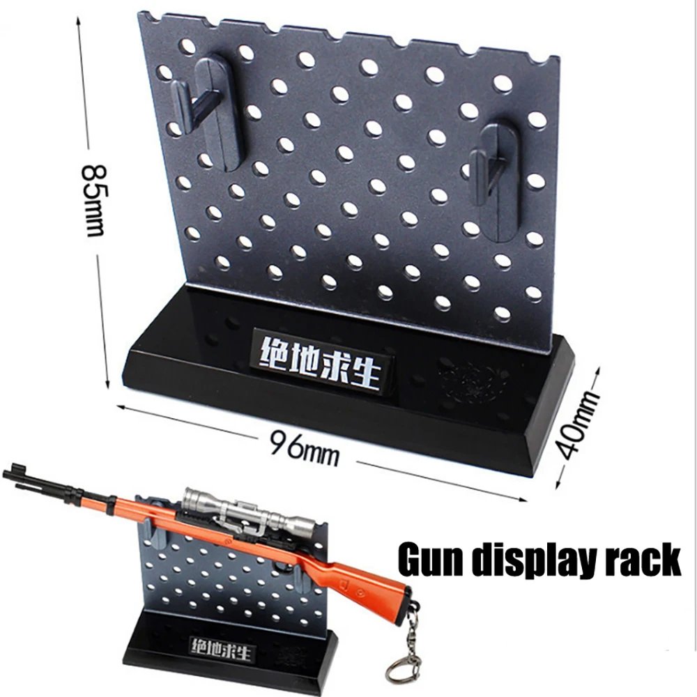 6/9/12/15/27cm Gun Spear Sword Weapon Model Display Rack Stand Plastic Toys Home Decoration Game Anime Peripherals Accessories