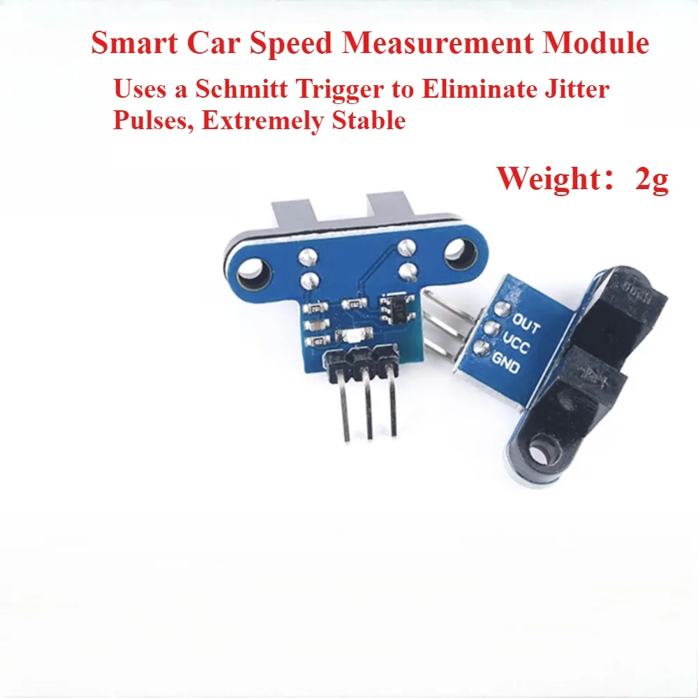 

Optocoupler Isolated IR Sensor Module 3.3-5V, Digital Output for Encoder Speed Control, Arduino Smart Car DIY Kit