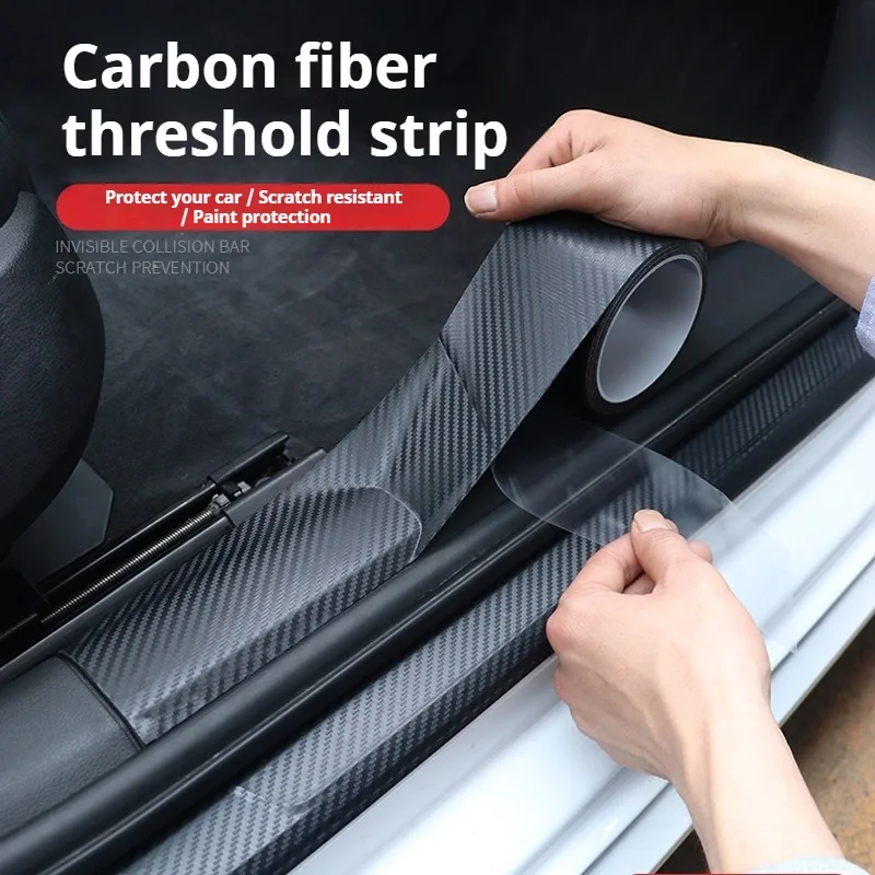 

Invisible Transparent Stickers Anti-collision Frame Protector Car Modification Scratch Resistant Strip Riding Decoration