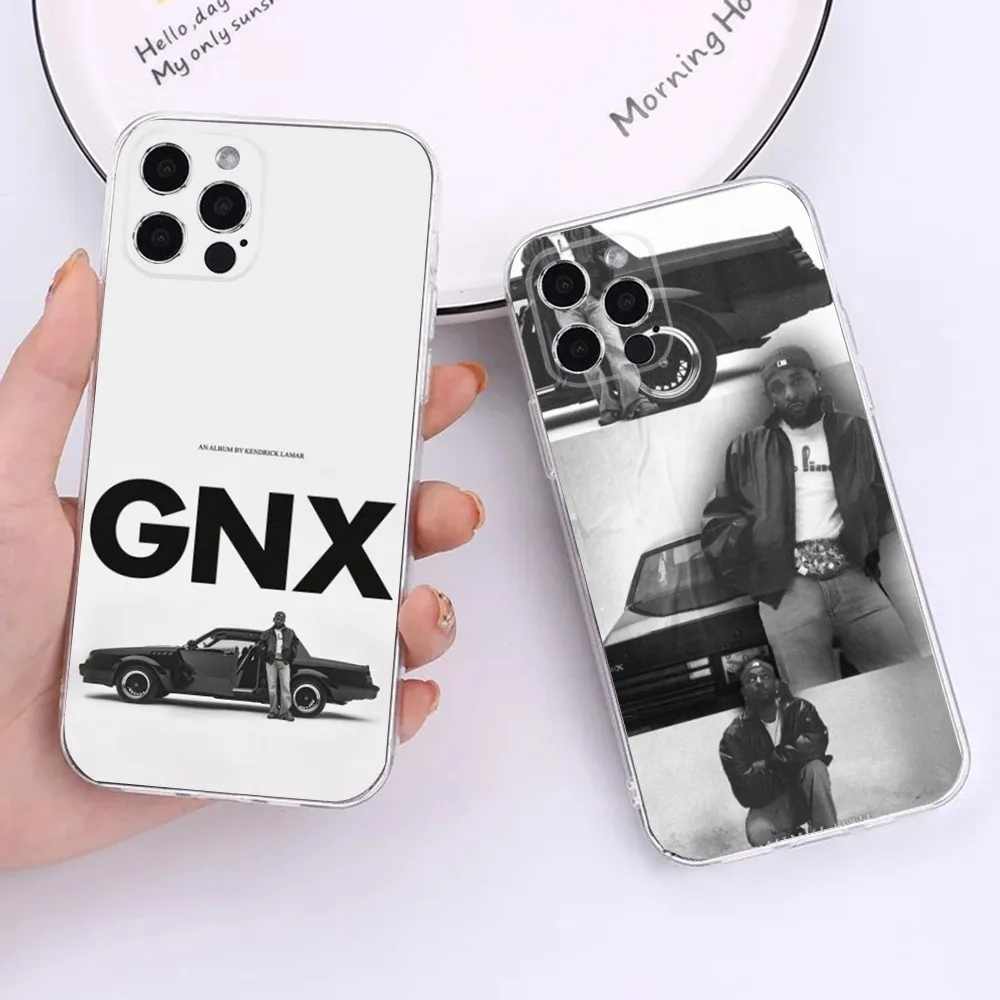 

Rapper Kendrick Lamar GNX Phone Case For iPhone 16,15,14,13,12,11 Plus,Pro,Max,XR,XS,X,7,8 Plus,Mini Transparent Silicone Soft