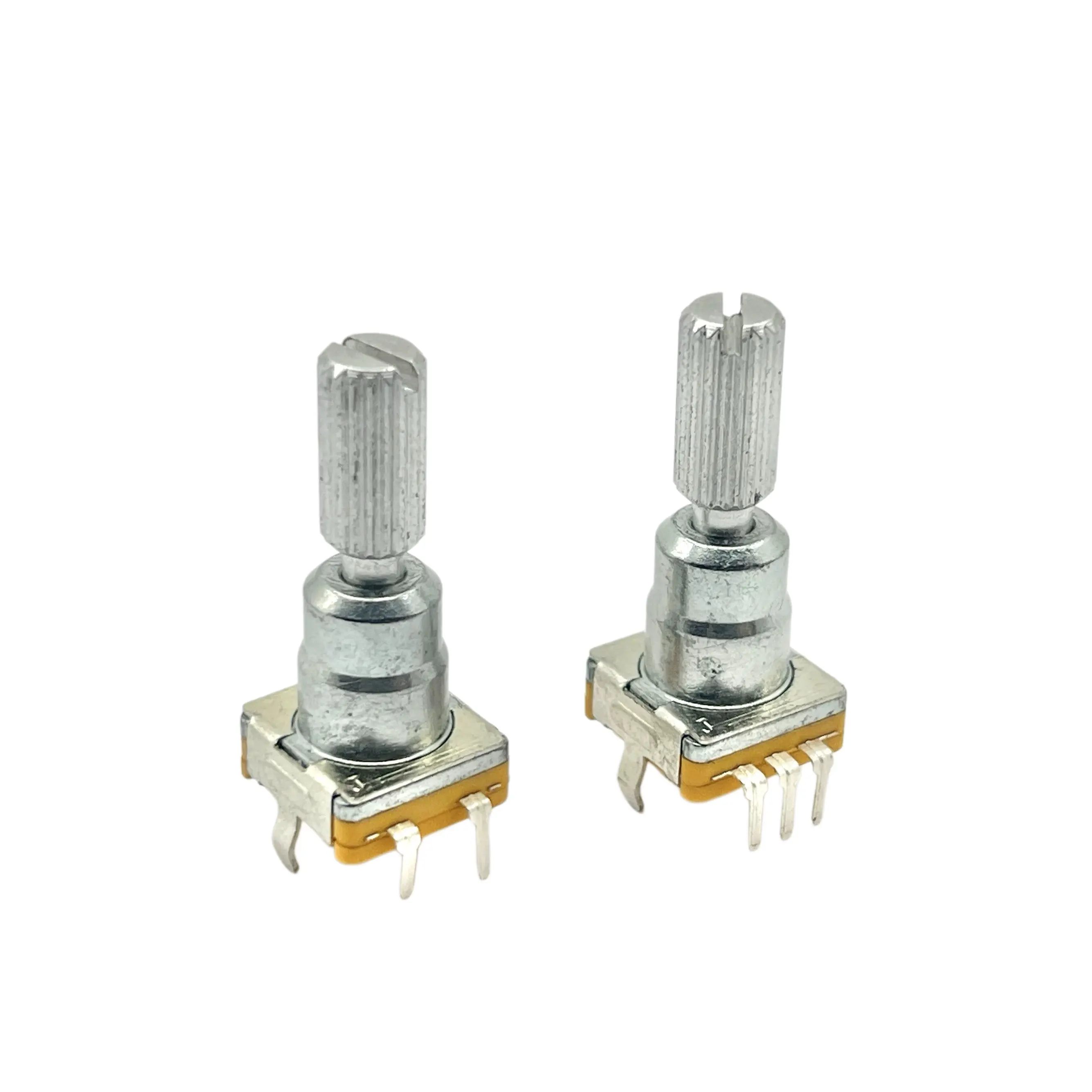 1PCS/LOTS 100% EC11 encoder 30 positioning 15 pulse on-board encoder handle length 23mm switch IC Electronic components for Ardu