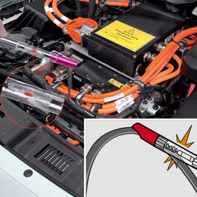 Auto Zündkerze Tester Zündsystem Spule Motor Inline Autos Diagnose Test Werkzeug In-Line Zündung Funken Tester Draht Funken test
