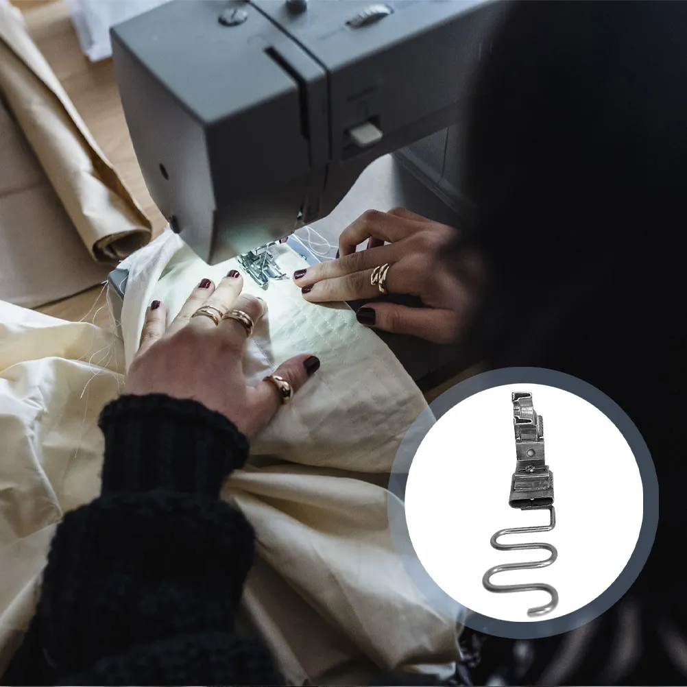

Premium Stainless Steel Sewing Machine Presser Foot for Quilting Patchwork Binding Edging Multi-Purpose Home Use Sewing Machine