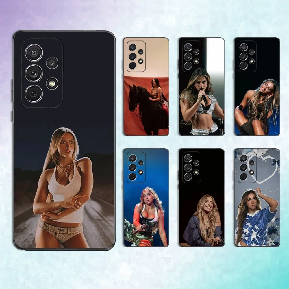 

Singer T-Tate M-Mcrae Phone Case For Samsung S25,S24,S23,S22,S21,S20,S10,Ultra,Plus,Lite,FE,Soft Silicone Black Cover