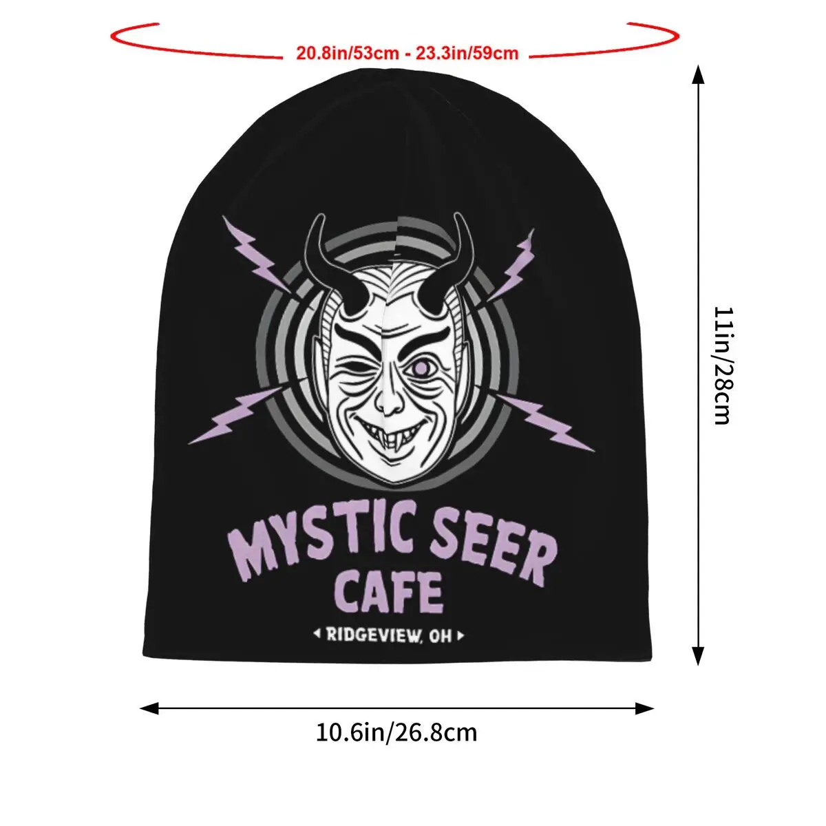 Mystic Seer Cafe Unisex Bonnet Thin Outdoor Double Layer Hats For Men Women