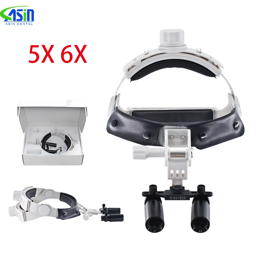 

Professional Medical Dental Loupe 5X 6X Surgical Binocular ENT Kepler Optical Magnifier Microsurgery Magnifying Glasses