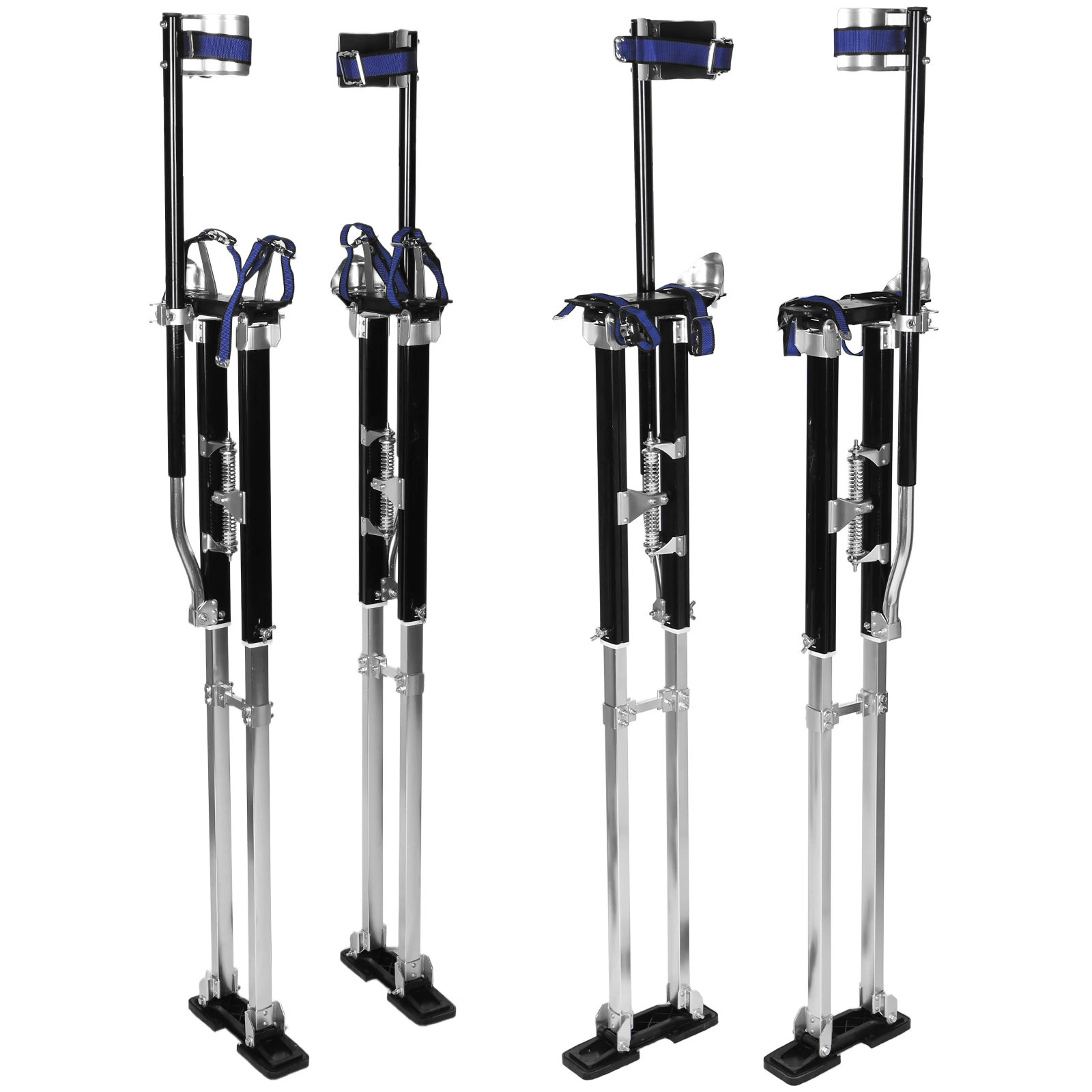 48 ''- 64'' سبائك الألومنيوم طوالة قابل للتعديل ارتفاع تلسكوبي طوالة قوس لآلات تشغيل عامل الارتفاع العالي #5