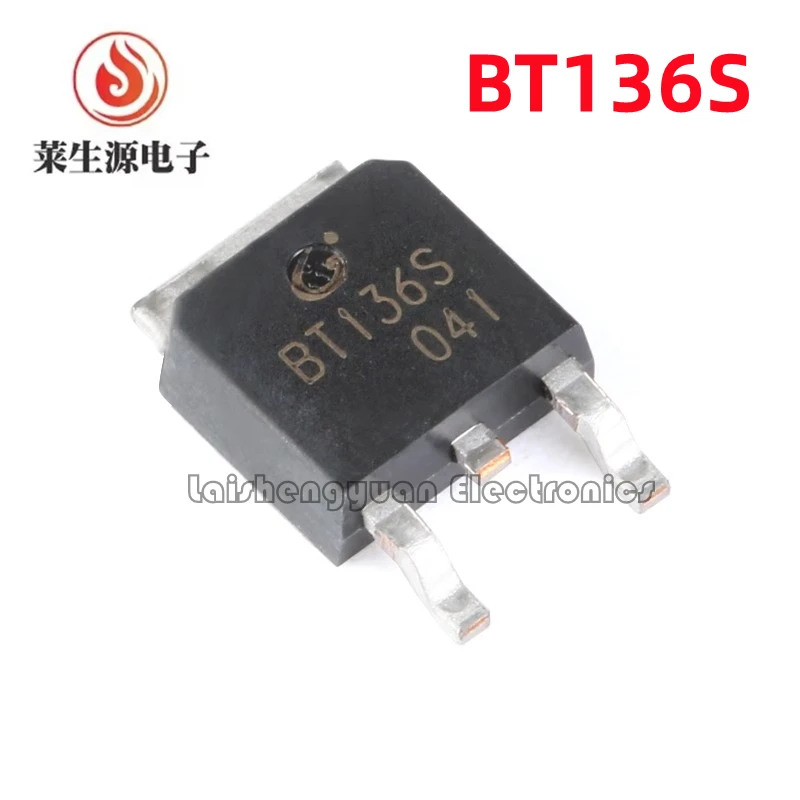 CJ original genuine SMT BT136S BT136S-600E TO-252 6A/600V three terminal bidirectional thyristor new chip