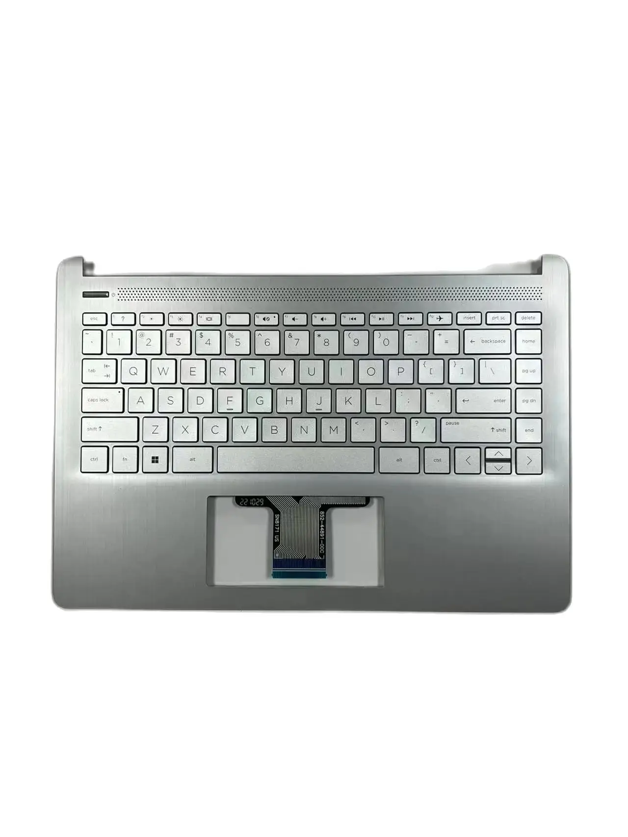 MLLSE ORIGINAL BRAND NEW Palmrest KEYBOARD US Layout CASE For HP 14-DQ 14S-FR 14S-DR  TPN-Q221 TPN-Q242 FAST SHIPPING