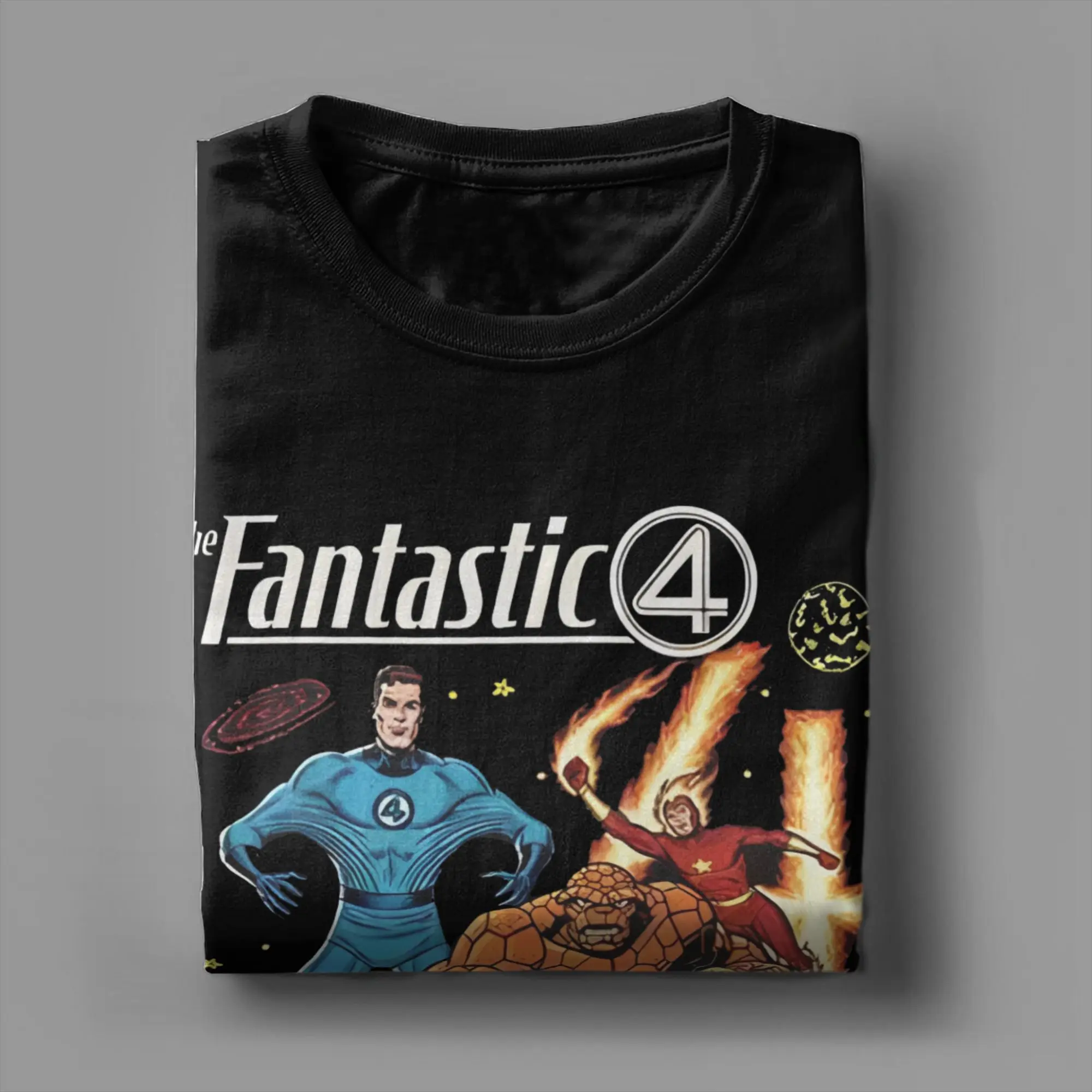 تي شيرت The Fantastic Four First Steps للرجال والنساء وصل حديثًا تي شيرت ملابس قطنية