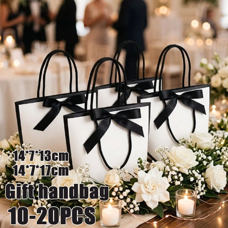 10-20pcs-sacola-de-compras-branca-com-detalhes-pretos-em-papel-kraft-grosso-com-alcas-duraveis-para-embalagem-de-presentes-e-uso-em-lojas-e-boutiques