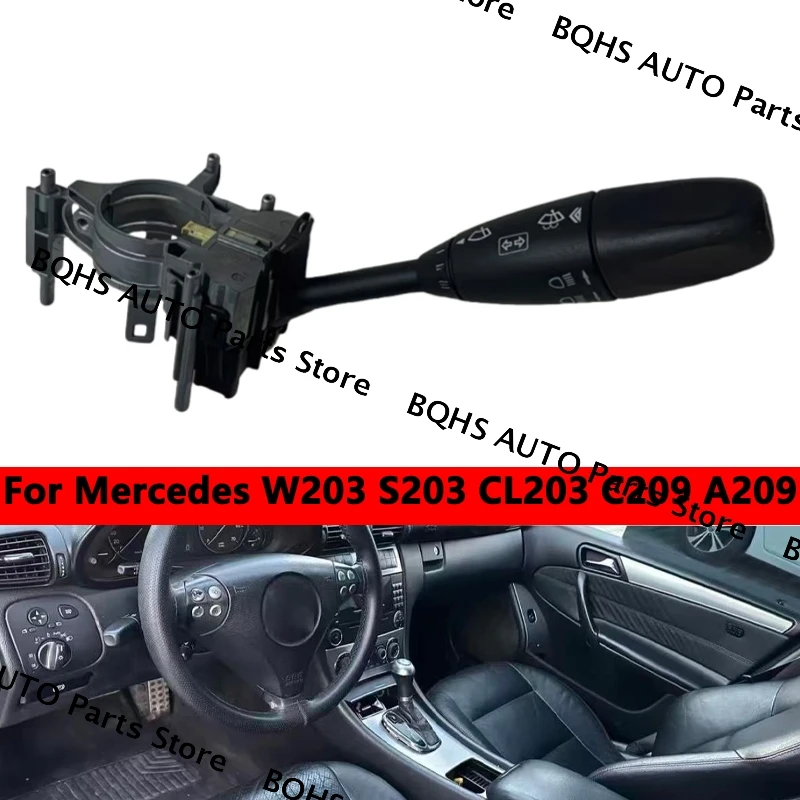 

Для Mercedes W203 S203 CL203 C209 A209 комбинированный переключатель рулевой колонки указатель поворота рычаг переключателя стеклоочистителя