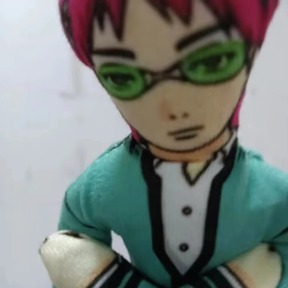 الحياة الكارثية لسايكي كوسو أنيمي تأثيري دمية أفخم محشوة الدمى غرفة الديكور مجردة المشتركة Twistable بلوشي الدعائم #5