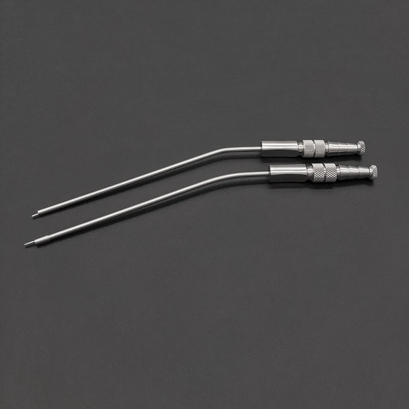 Oral Suction Tube Suction Tube Dental Implant Tools Strong Suction Head Sputum Suction Stainless Steel Metal Suction Tube Rinser