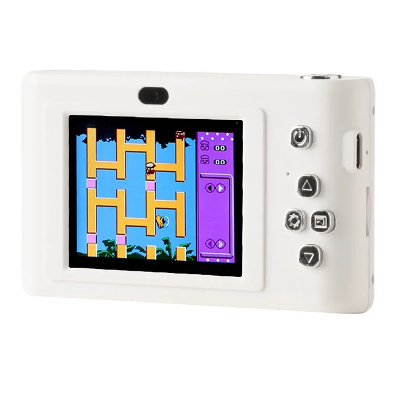 Цифровая камера ELEC-4K HD для фотосъемки, селфи-камера для путешествий, 2,4-дюймовая мини-ретро-камера для селфи