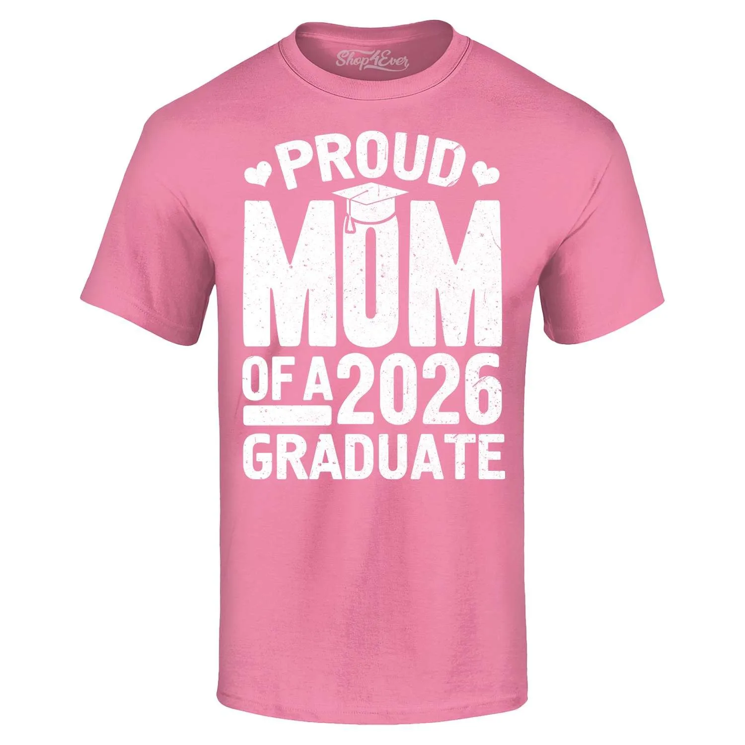 Mamá orgullosa de una camiseta graduada 2026 Camisa de promoción de graduación