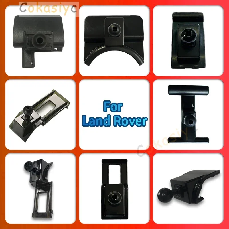 

Автомобильный держатель для мобильного телефона Land Rover Range Rover Evoque Sport Discovery 4 5 Velar Defender Freelander 2, специальная база