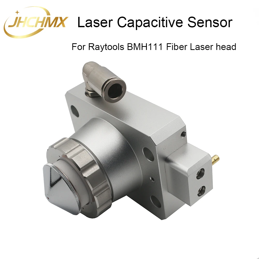Jhchmx laser capacitivo sensor tra anel de cerâmica bloqueio porca bico conector para raytools bmh111 fibra cabeça do laser