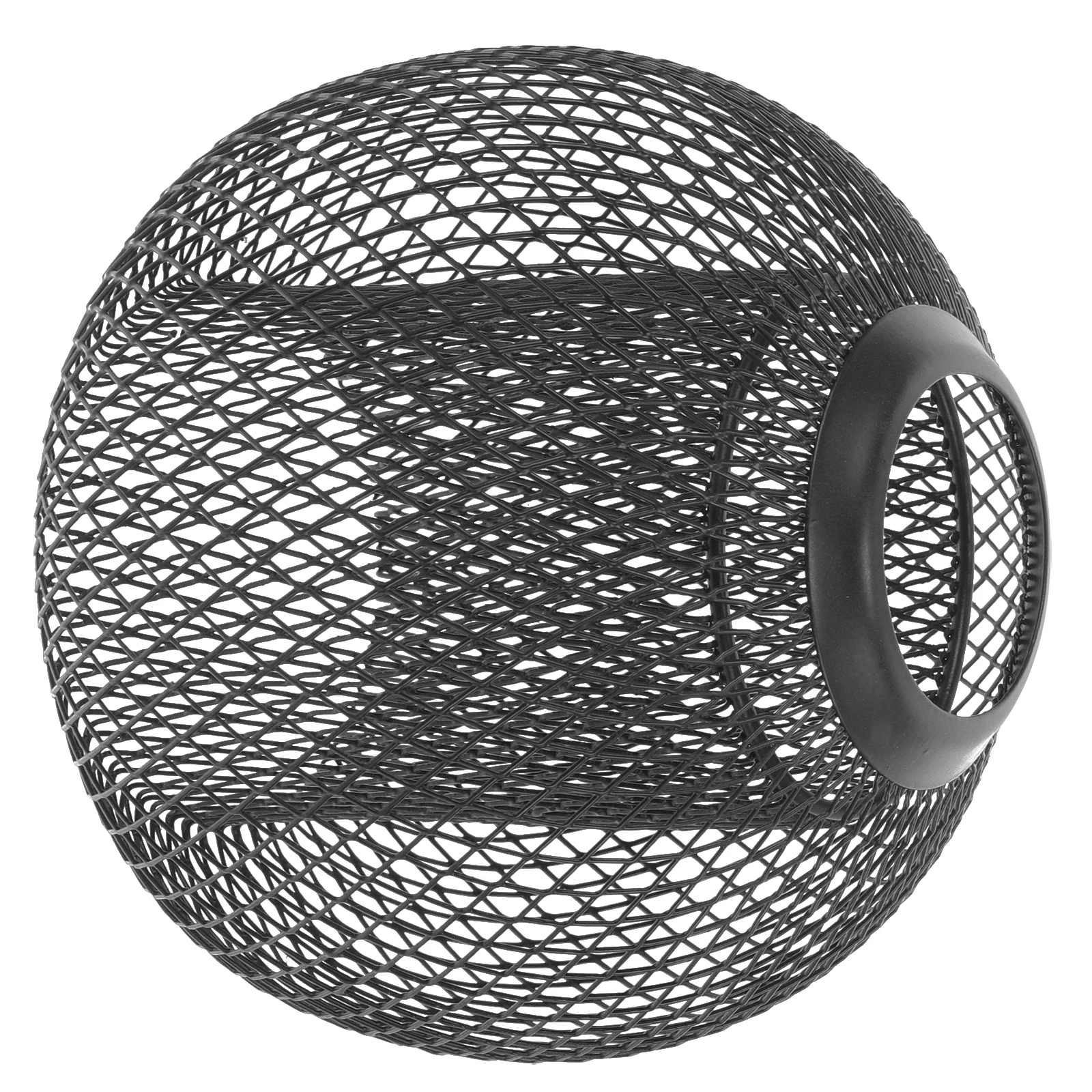 

Iron Mesh Pendant Lampshade Double Layer Geometric Ceiling Hanging Light Cover Retro Industrial Decorative Metal Lamp Cover