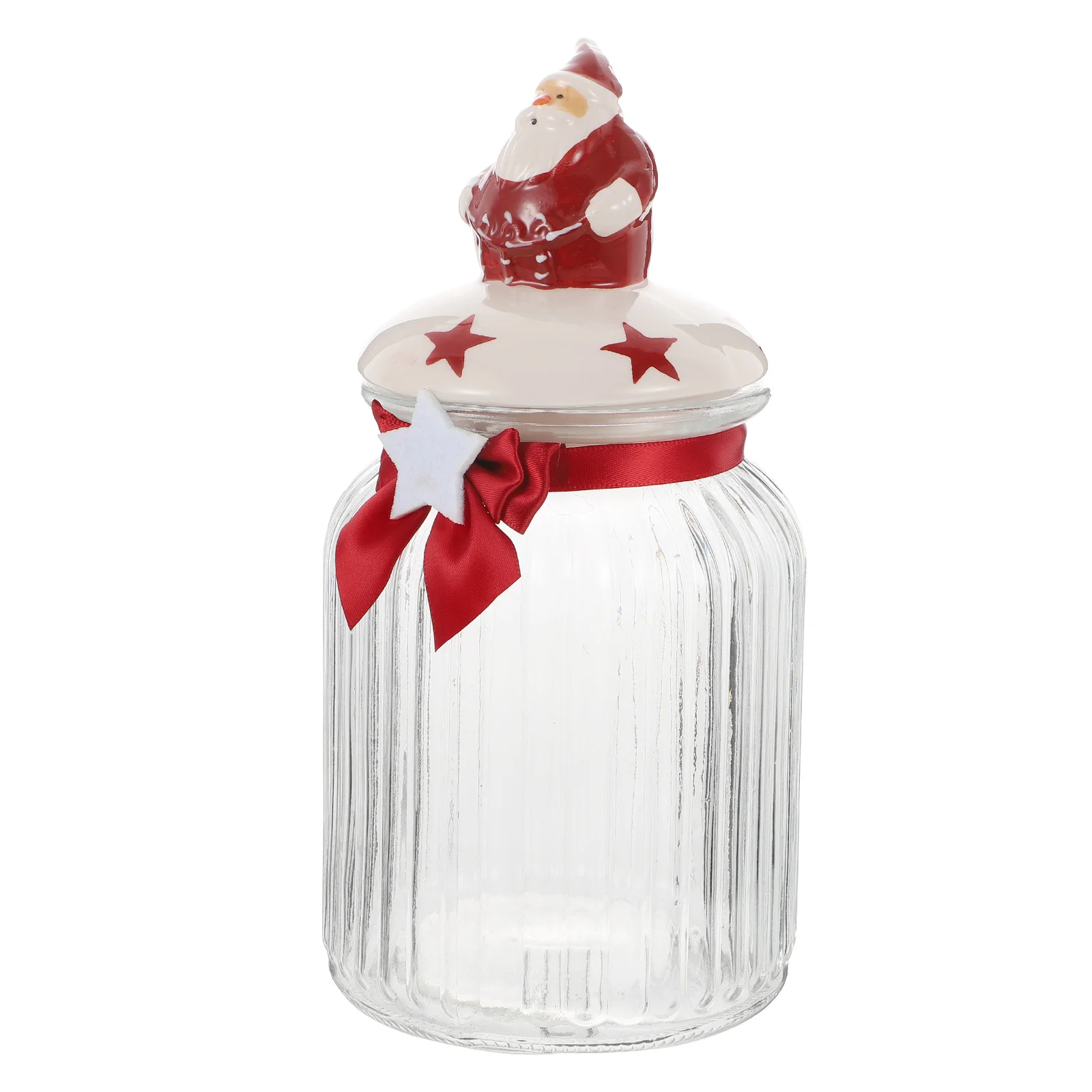 Weihnachtsmann-Keksdose, Weihnachtsdekoration, Aufbewahrungsbehälter für Kaffeebohnen, trockene Nüsse, Versiegelungsgläser