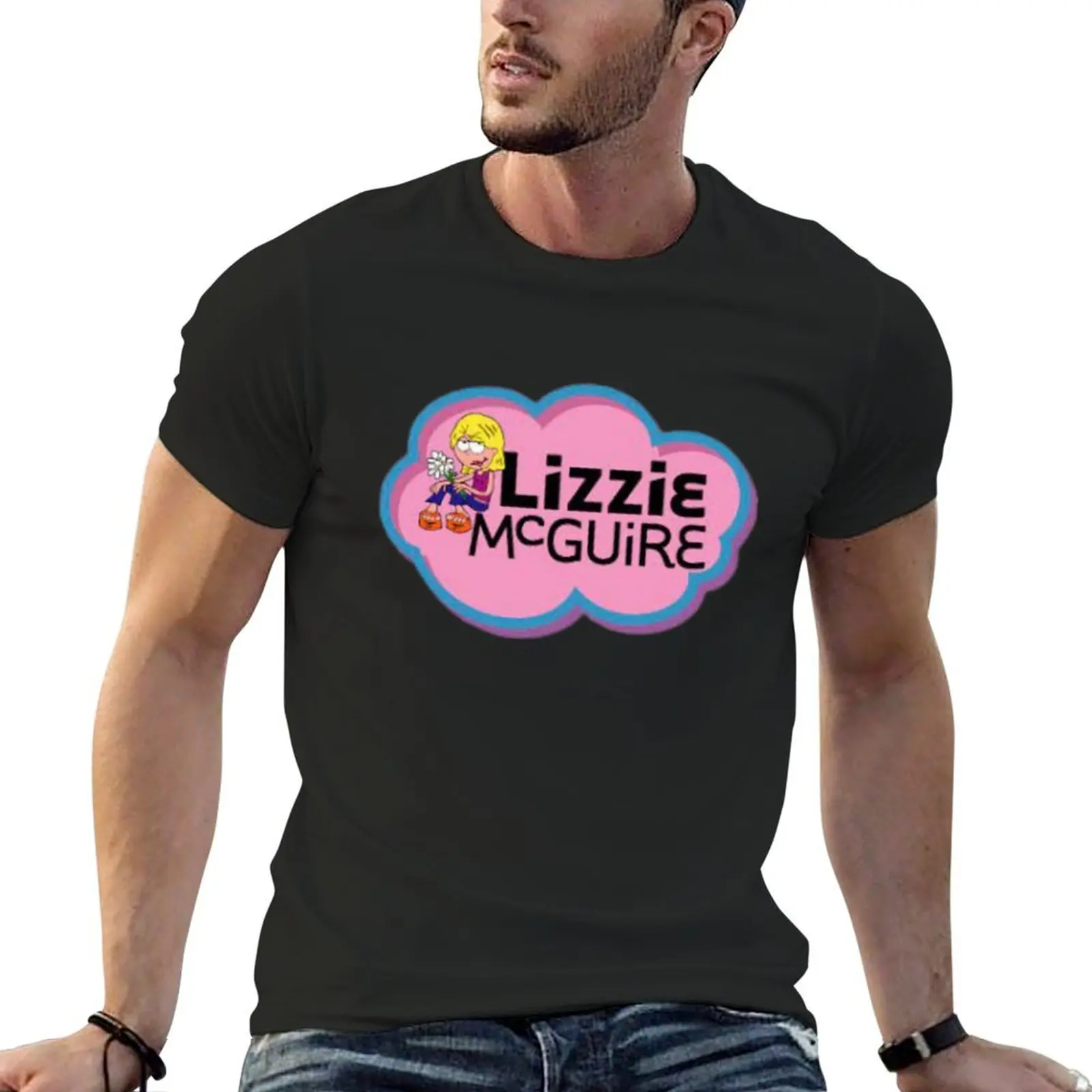 Lizzie McGuire T-Shirt graphic tee shirt shirts graphic quick-drying T-shirts for men cotton