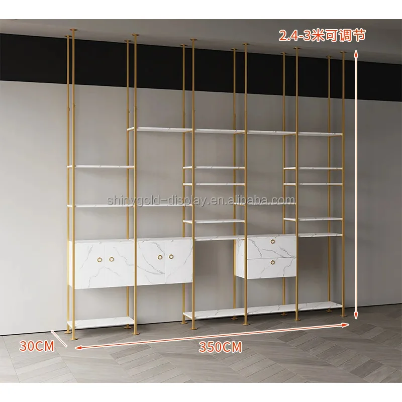 custom.LED Tiered Perfume Stand Makeup Display Showcase Unique Design Perfume Display Stand Retail Shop
