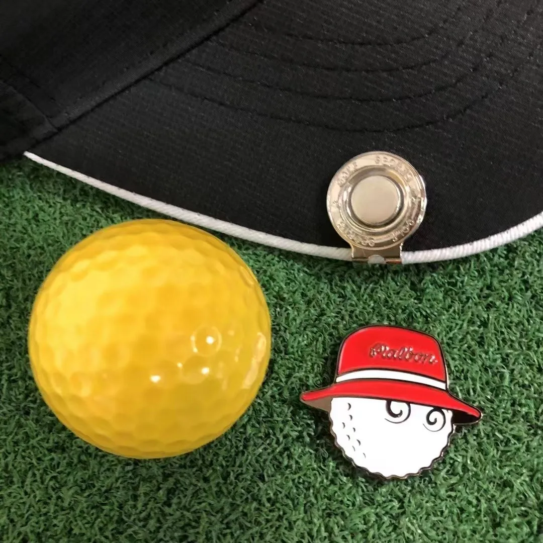 

Premium Golf Ball Marker with a Standard Magnetic Hat Clip, Funny Golf Ball Marker Hat Clip for Men Women,Great Golf Ac