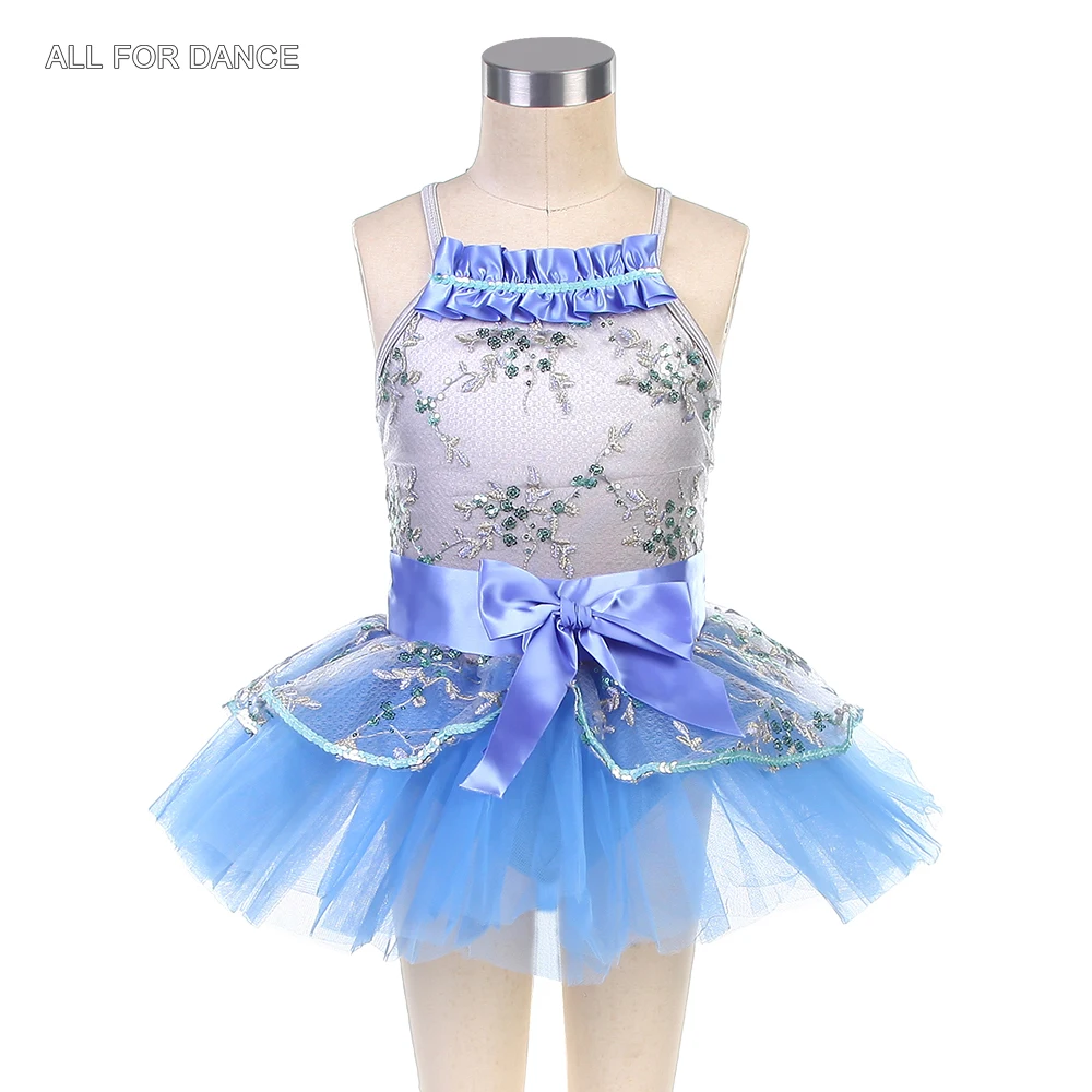 15009-children's-ballet-costume-puffy-ballerina-leotard-dress-tutu-skirt-girl-kids-performance-dance-wear