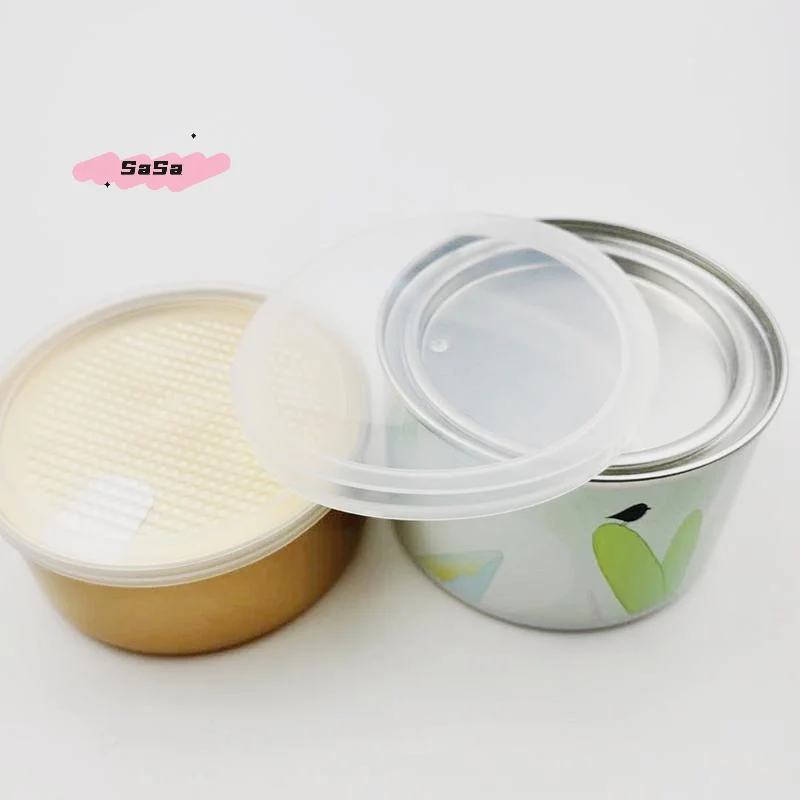 S-10Pcs Various Sizes PE Tight Seal Lids Reusable Leak Proof Replacement Lids For Canned Goods Or Pet Dog Cat Food Universal