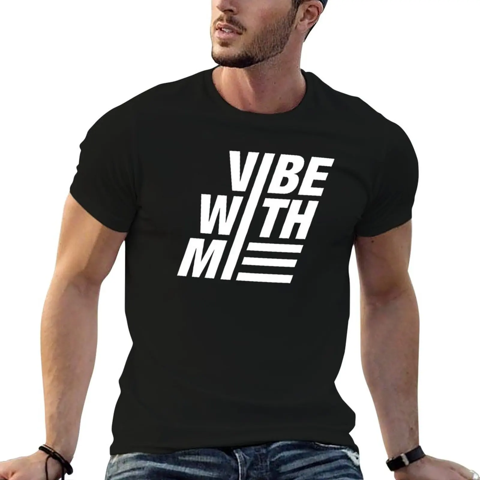 

VIBEWITHME T-Shirt funny t shirts cotton man t shirt summer anime t shirts oversize T-shirt