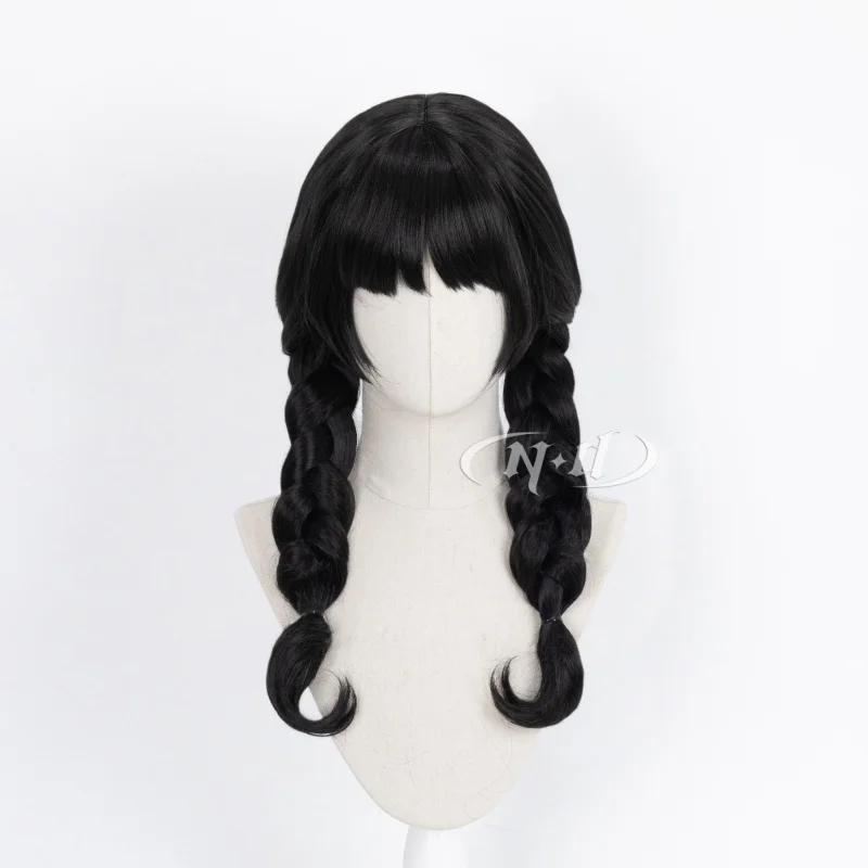ND Memory Cosplay Wigs Hairpiece ID V Miss Pomegranate Plate Cosplay Hair Wigs for Comic Con Coser Costume Party Heat Resistant