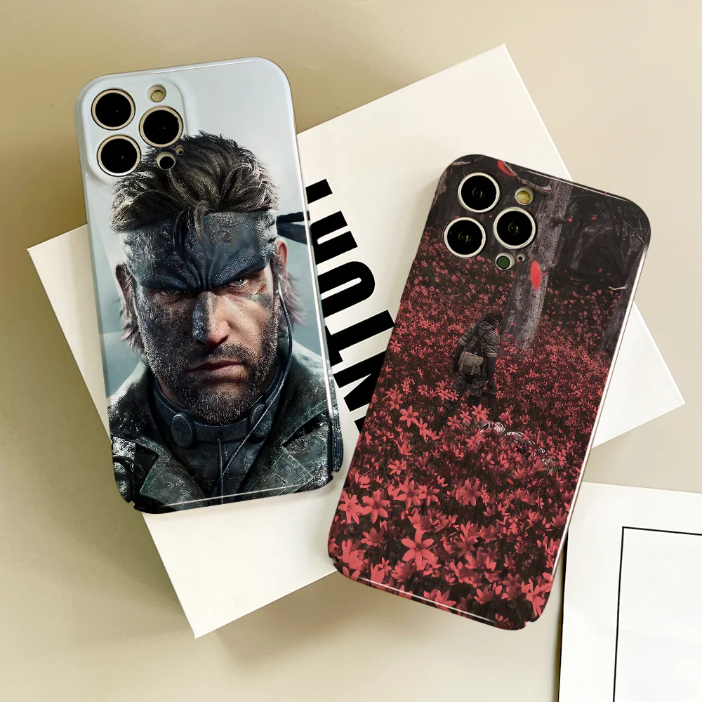 Funda para Teléfono M-Metal Gear Solid Delta Snake Eater para Samsung S 24 25 23 Ultra Plus A 04E 5G, Mejor Precio, Carcasa Rígida HD