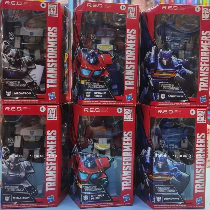Original brandneuer Transformator R.E.D. Verbesserter Design-Roboter G1 Optimus Prime Megatron Soundwave Collection Spielzeug Freizeitgeschenke