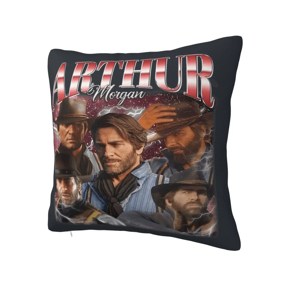 Pillow Cover Arthur Morgan Printed Cushion Cover Vintage Pillow Case For Living Room Chair Pillowcases