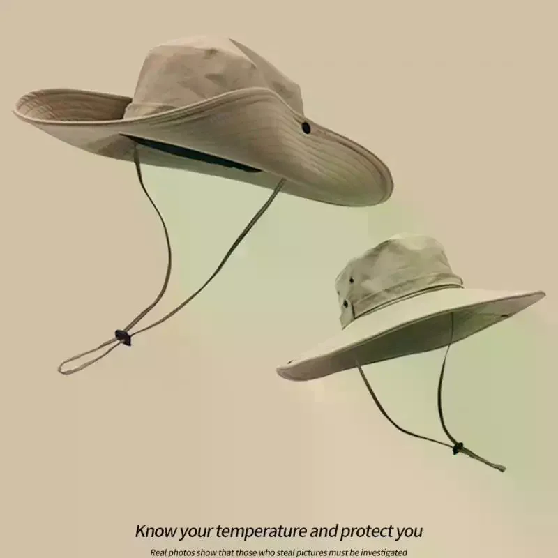 Retro British Style Classic Faux Suede Western Cowboy Hat Unisex Wide Brim Fedora Cap With Rope Decor Outdoor Party Sun Hat