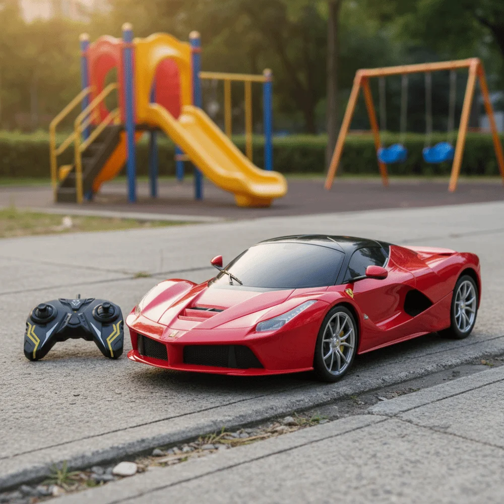 Volante Drift remoto RC Car LED Light Drift a quattro vie Telecomando per auto Carica USB Veicolo elettronico Giocattolo elettrico