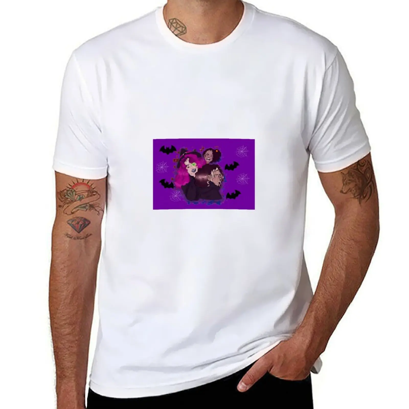 

Spooky Ghouls T-Shirt man t shirts high quality luxury brand funny t shirts dark humor T-Shirt