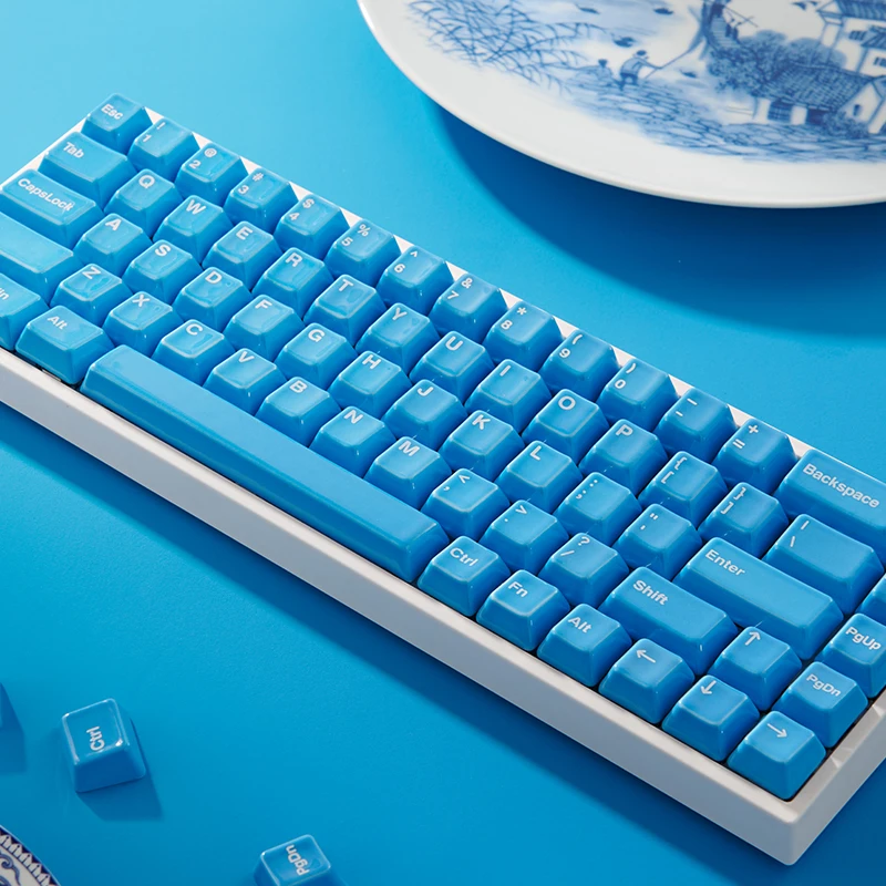 

Керамические кейкапы, полный набор из 114 клавиш, профиль Cherry, для механической клавиатуры, с высококачественным звуком при наборе текста, кастомные кейкапы, подарки для ПК