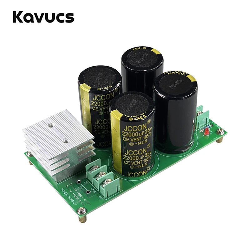 Kavucs 35 فولت 220000 فائق التوهج 63 فولت 1000 فائق التوهج لوحة مرشح المعدل عالية التيار مصدر طاقة واحد لمكبر الصوت 1969 ودائرة OTL #1