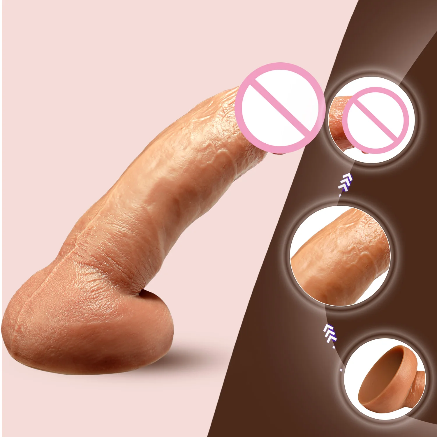 Realistic Dildo Sex Toys for Women Silicone Female Masturbator Adult  Product Big Penis Vagina Anal Plug Sex Toys Adult Supplie