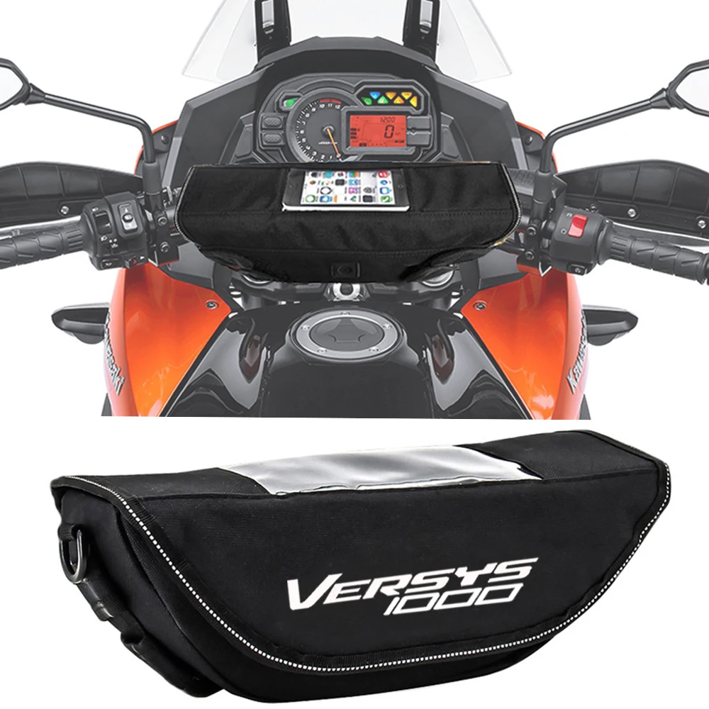 

For Kawasaki Versys 1000 SE 1000SE Versys1000 SE 2019 - 2022 Motorcycle Handlebar bag waterproof handlebar travel navigation bag