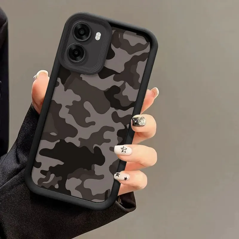 Flexible Silicone Case For OPPO A6x A6k A6s A6 Pro 5G 4G Protective Cover Shockrpoof Camouflage Print Pattern Funda - view 6