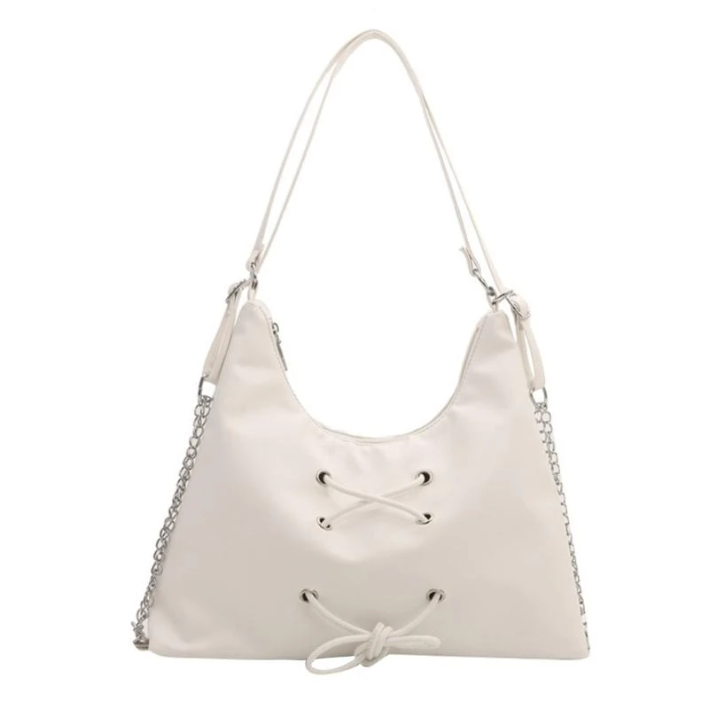 

Large Capacity Crossbody Bag for Women Chain Shoulder Bag PU Leather Backpack