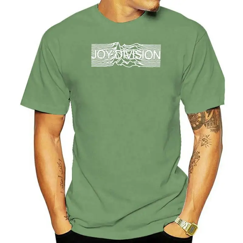 NEW T-SHIRT JOY DEVISION  UNKNOWN PLEASURE  DTG PRINT TEE- S-7XL