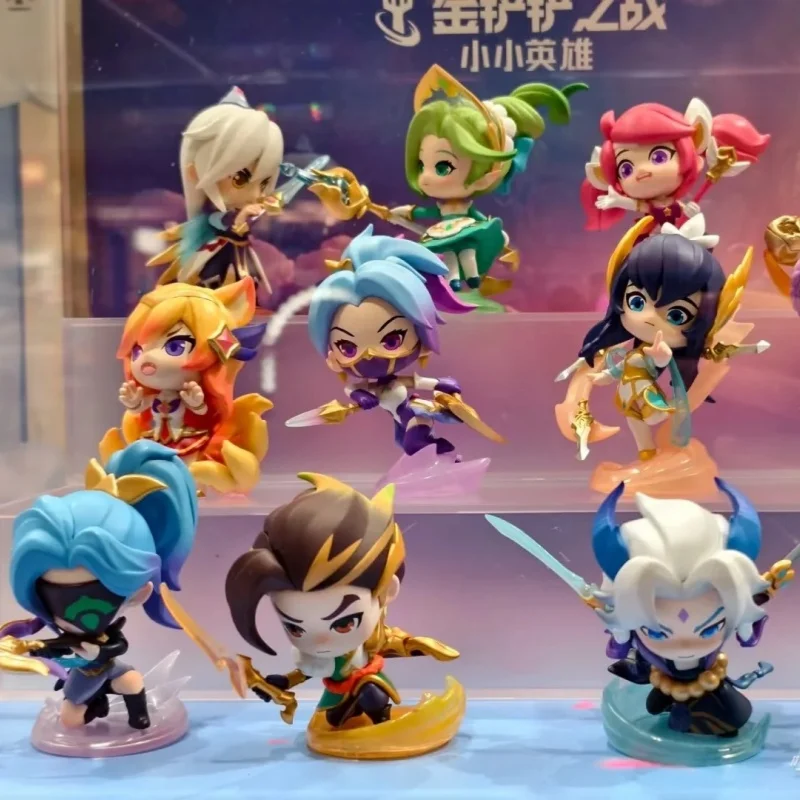 

New Teamfight Tactics Little League Of Legends Series Blind Box Figure Collection Mystery Box Decoration Christmas Gift