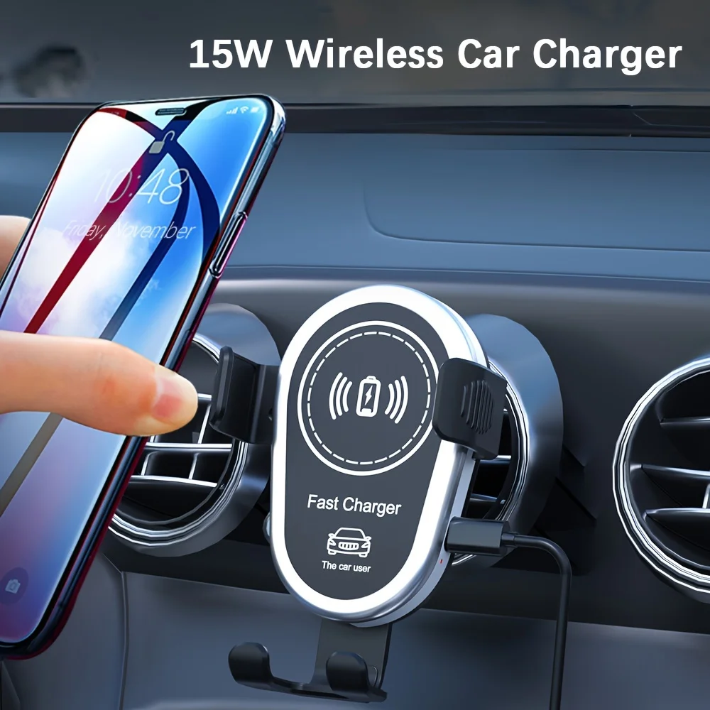 carregador-sem-fio-rapido-de-15w-com-design-de-fixacao-automatica-suporte-para-telefone-com-ventilacao-anti-queda-e-estavel-para-estradas-irregulares